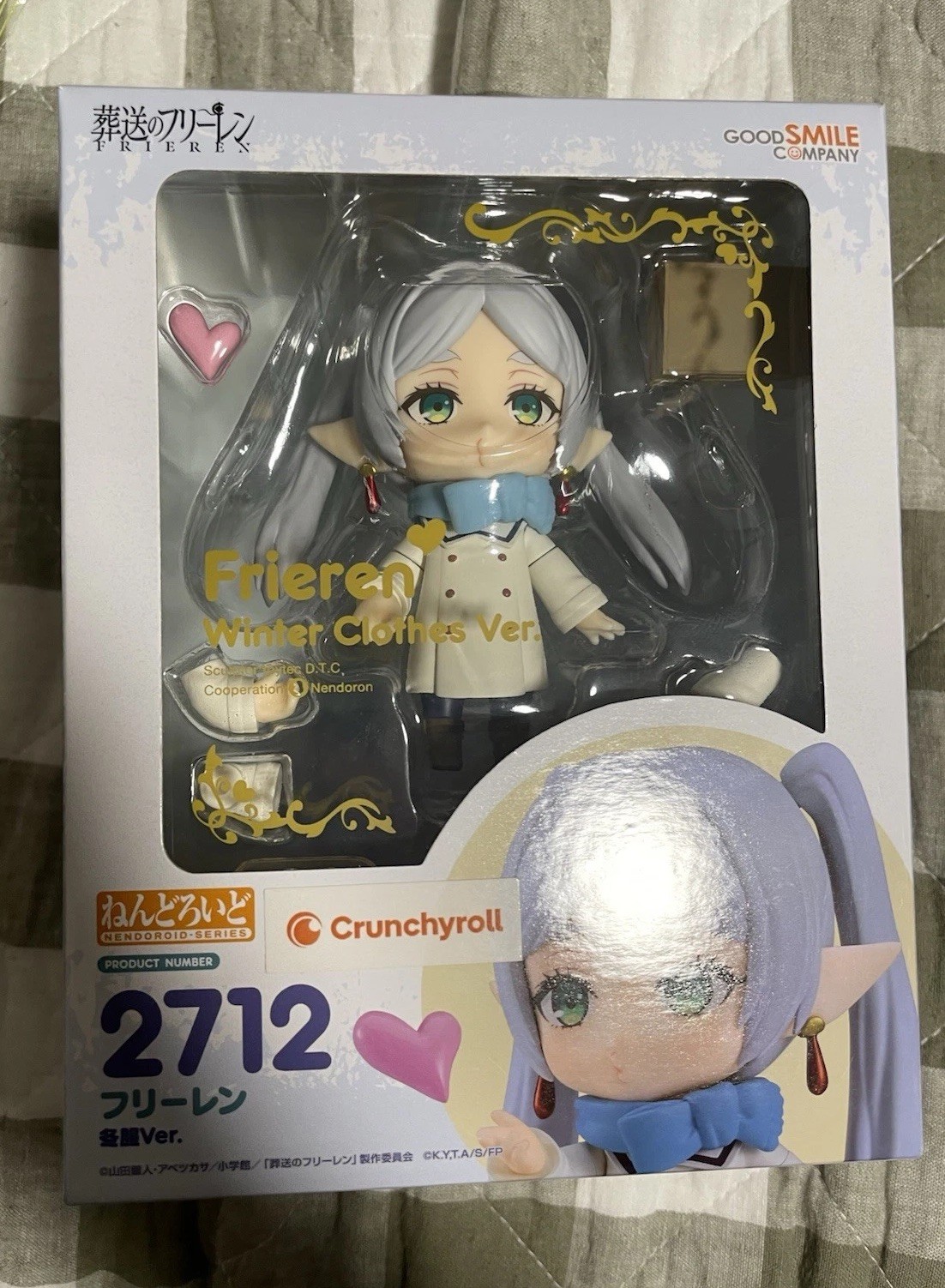 GoodSmile Frieren Beyond Journey's Winter Nendoroid Figure Used