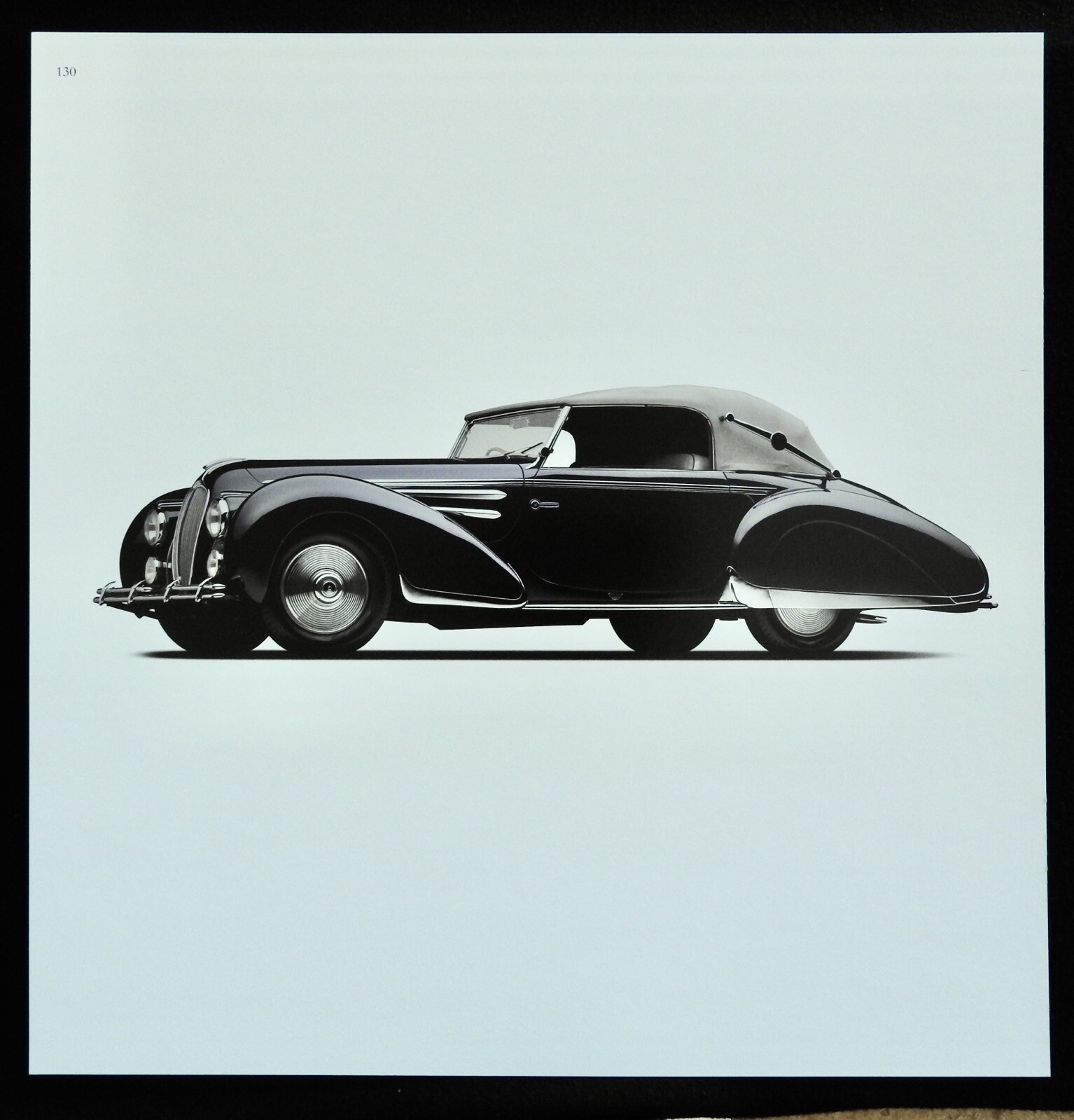 Michael Furman 1948 Delage 135M Cabriolet Figoni & Falaschi Photo Print 12x12