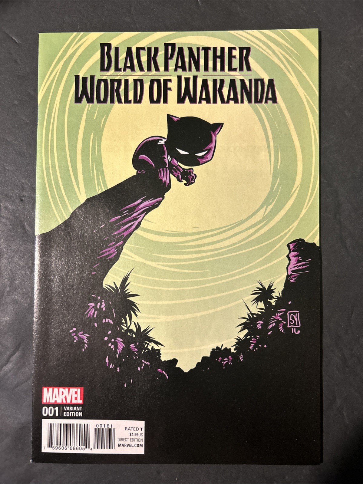 Marvel Black Panther: World Of Wakanda #1 NM Skottie Young Variant 14B CSN