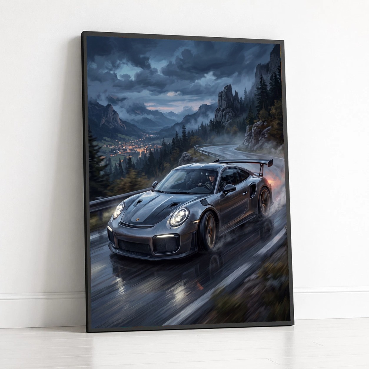 Poster Supercars - Porsche Carrera Ultra-HD Art Print