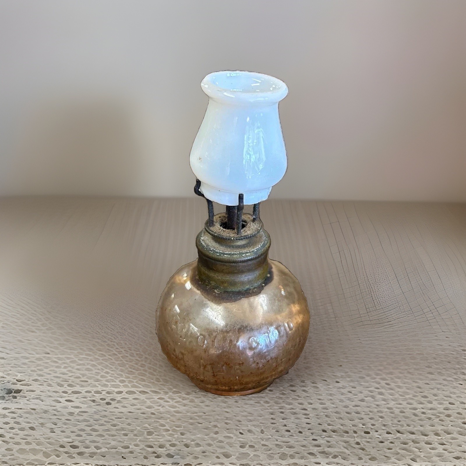 Antique Little Harry’s  Children’s Oil Lamp “Night Lamp”  - Circa 1877 