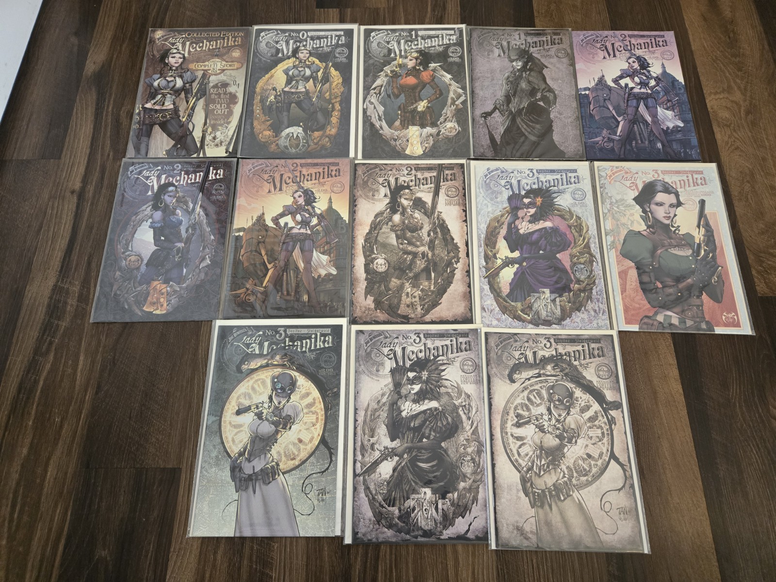 Lady Mechanika Comic Book Set Lot Aspen