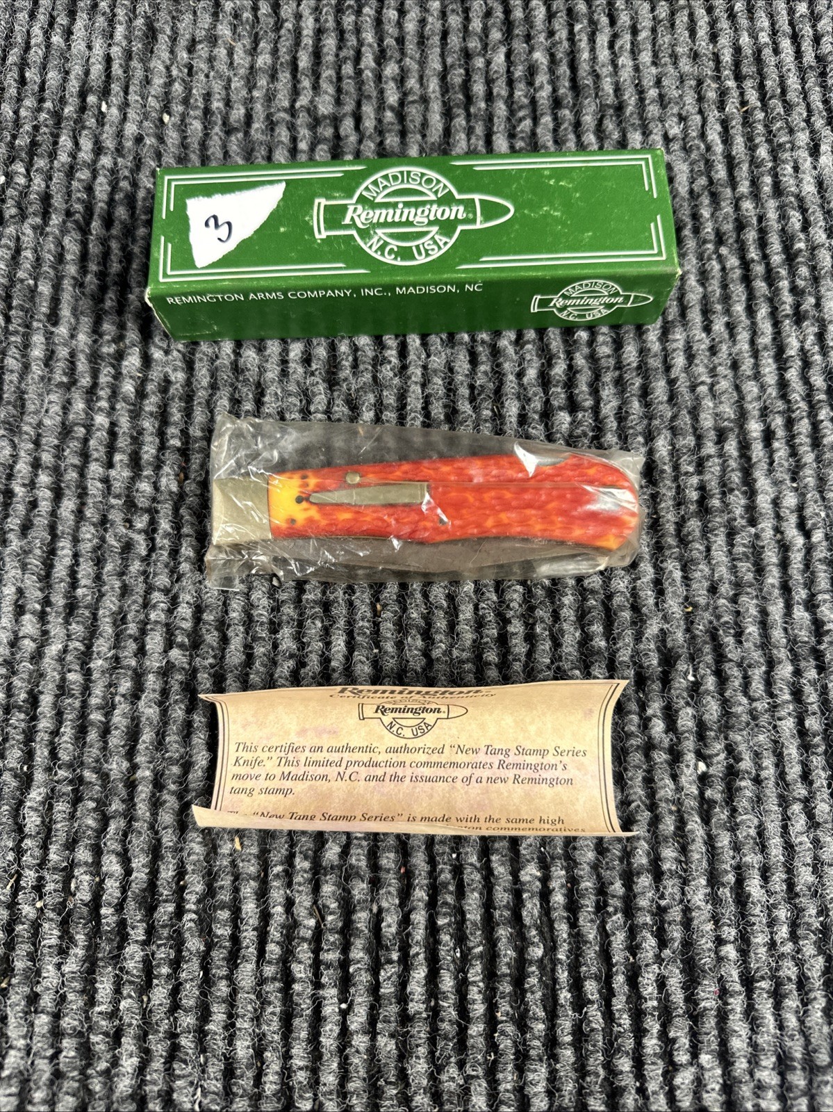 Remington USA New Tang Series Knife Model #3