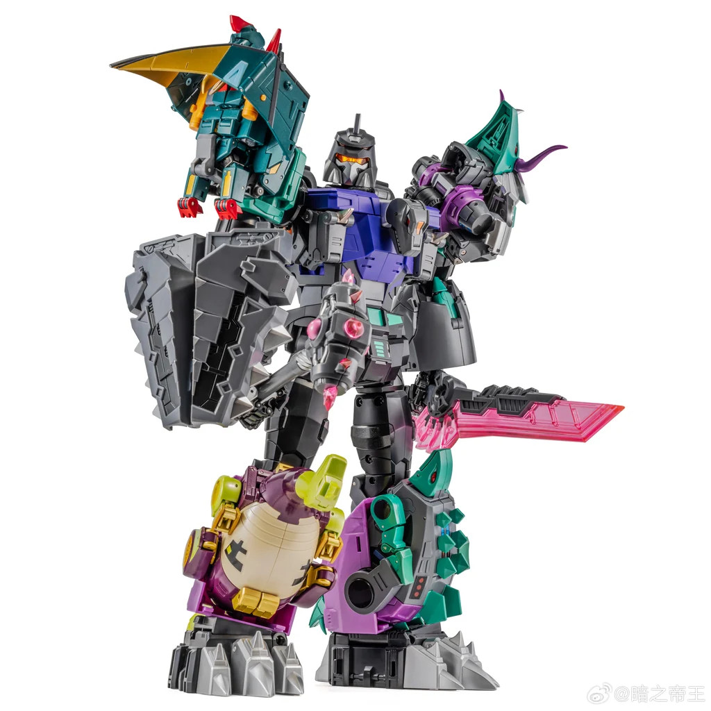 Newage Dinobots Shattered Glass - Full Set - All Dinobots plus Combinerbot
