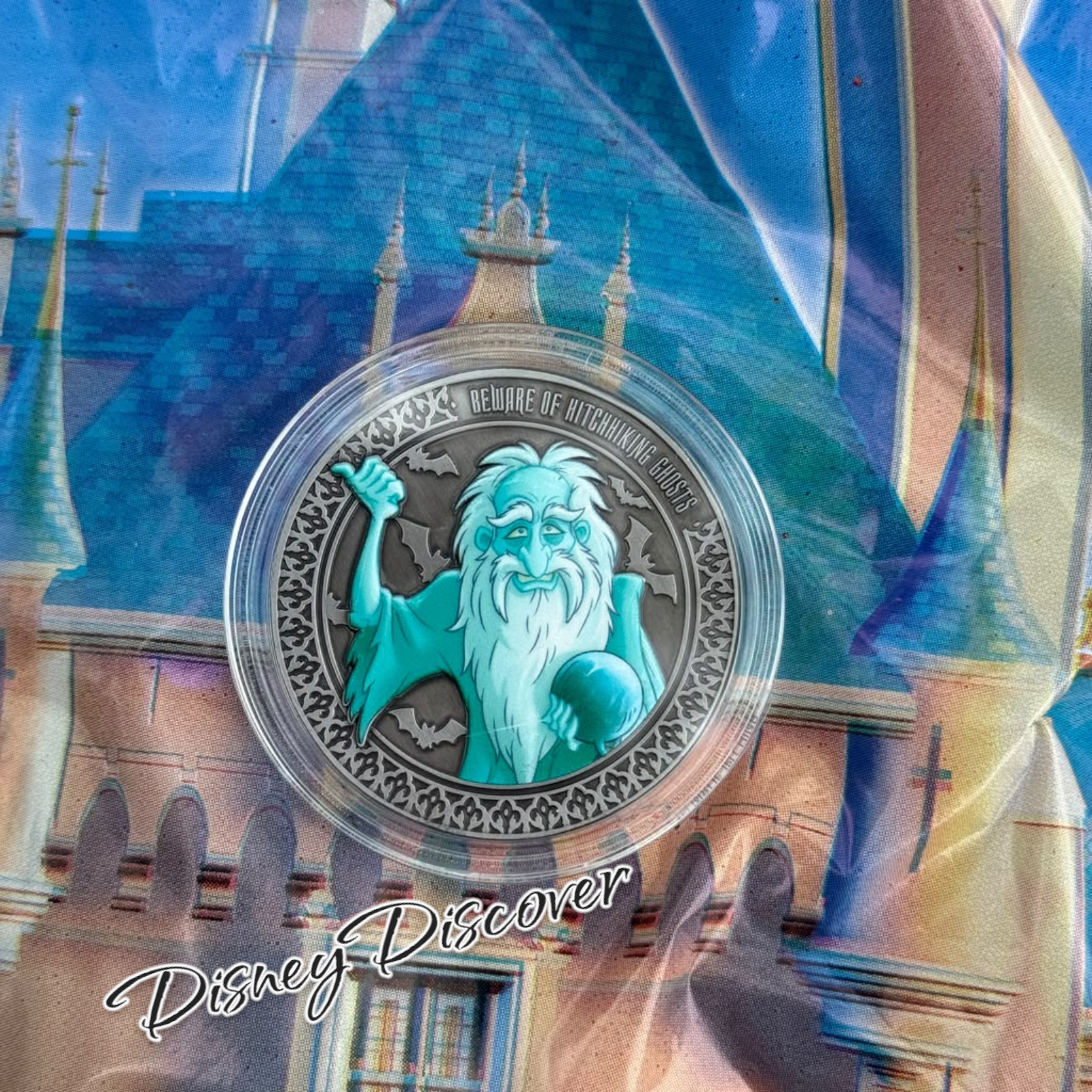 Walt Disney World Gus The Prisoner The Haunted Mansion Collectible Medallion