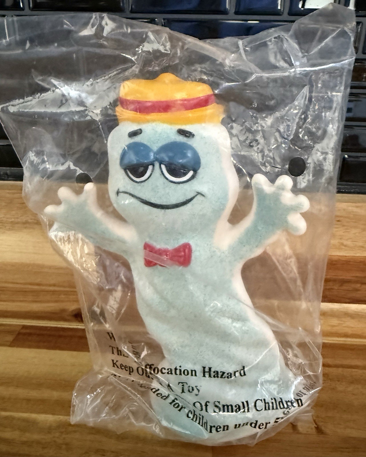 Vintage General Mills Boo Berry Cereal Ghost Figure Coin Bank New In Package 7\