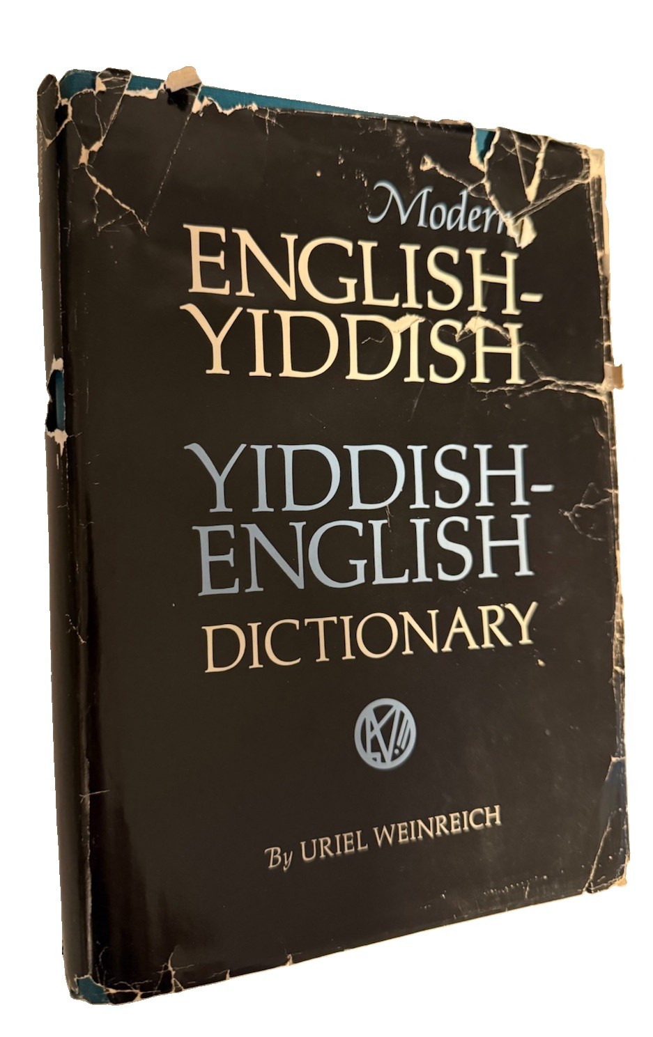 Modern English-Yiddish Yiddish English Dictionary HUGE Uriel Weinreich YIVO HC
