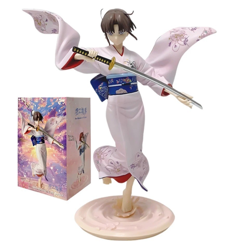 20cm The Garden of Sinners Ryougi Shiki Anime Figure PVC Statue Collectible Toy