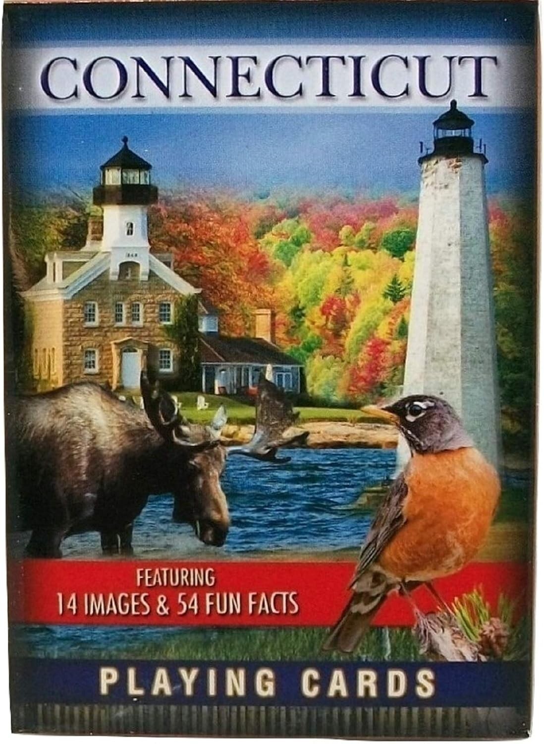 Connecticut Souvenir Playing Cards