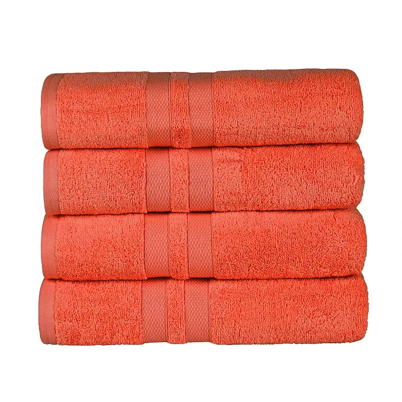 Superior Ultra Soft 100% Cotton 4-Piece Bath Towel Set 30