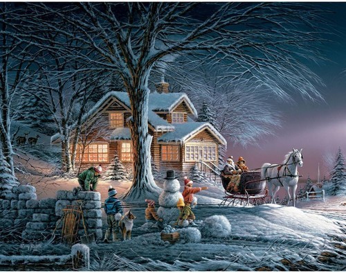 Winter Wonderland Boxed Christmas Cards (1004806)by LANG CO. NEW in Box