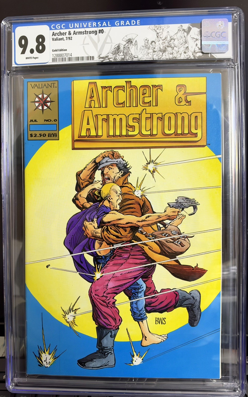 Valiant Archer & Armstrong #0 (1992) Gold Edition CGC 9.8
