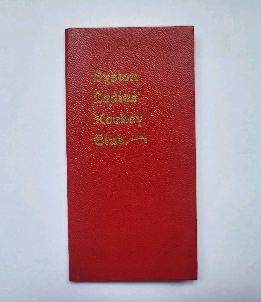 Rare vtg 1924/25 SYSTON LADIES\' HOCKEY CLUB FIXTURE CARD Leicester sport history