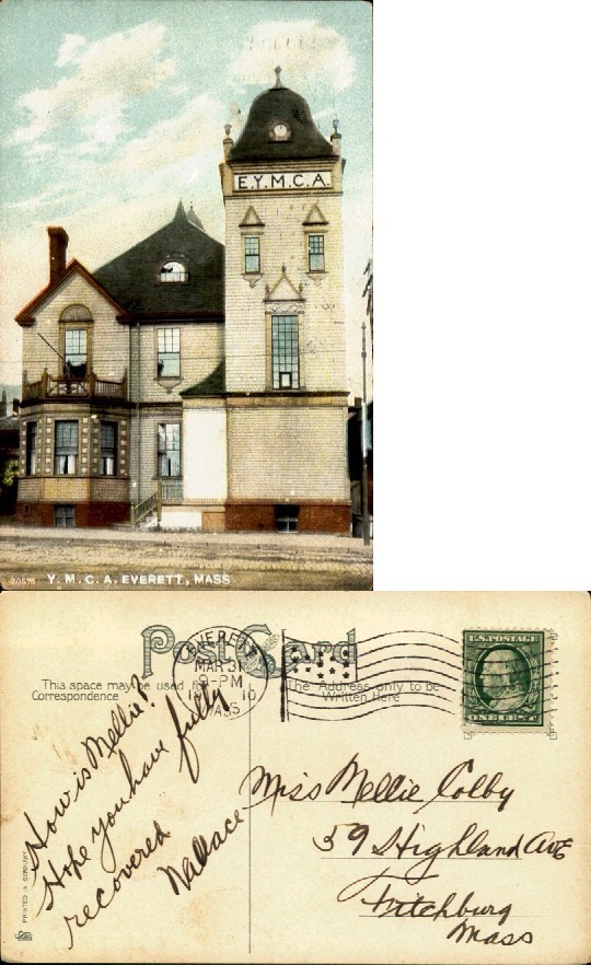 YMCA Everett Massachusetts  PU-1910