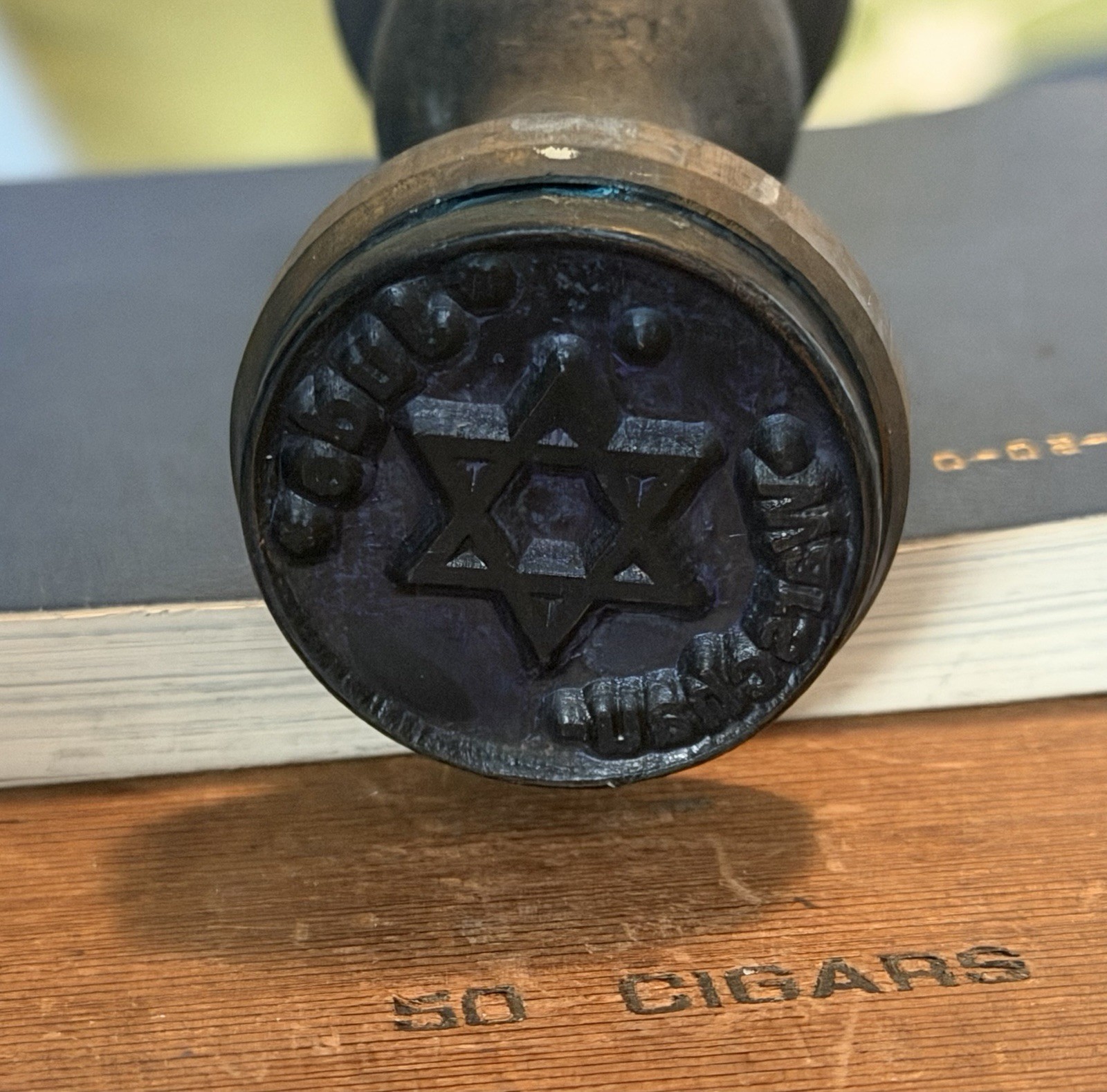 WWII GERMAN JEWISH WARSAW GHETTO MAIL HAND STAMP