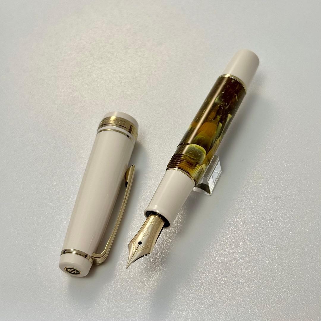 Sailor Rencontre Helianthe Limited Edition Fountain Pen 14K MF Nib Japan Unused