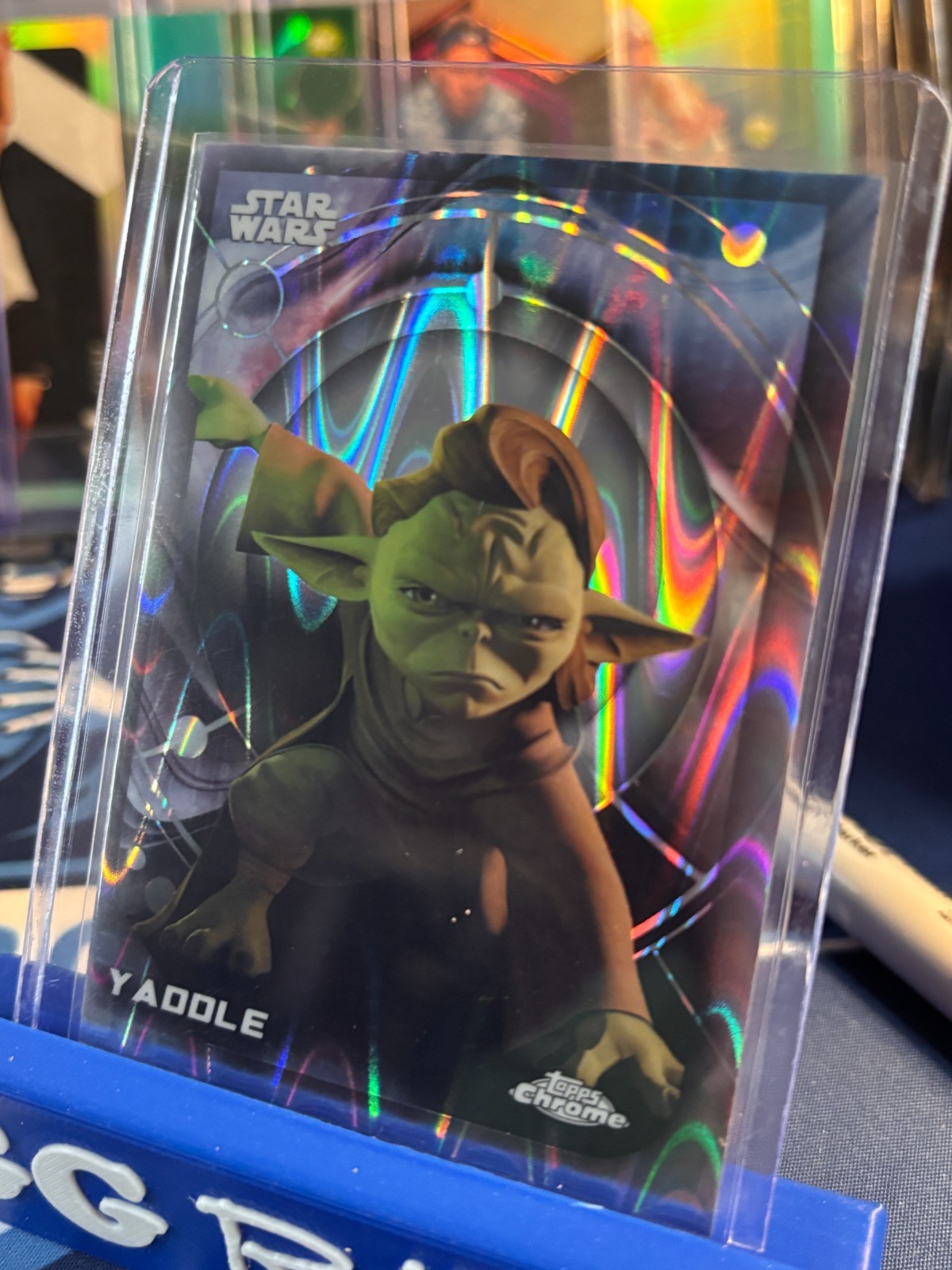 2026 Topps Chrome Star Wars Yaddle Raywave Refractor #117