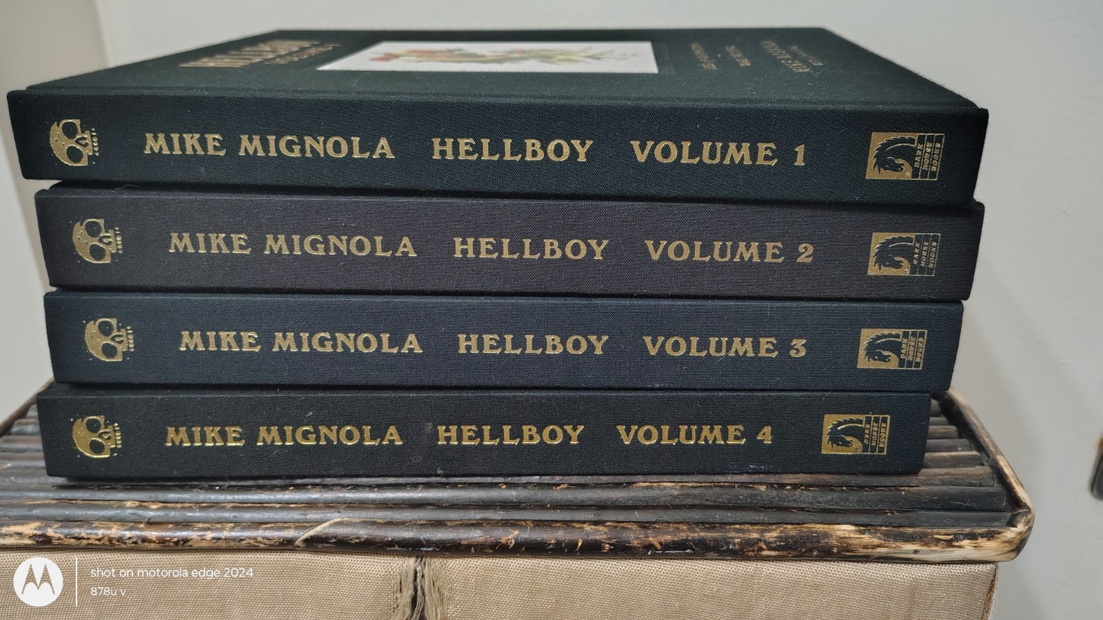 Hellboy Library Edition Volume 1 2 3 4 Hardcover Lot Dark Horse Mike Mignola HC