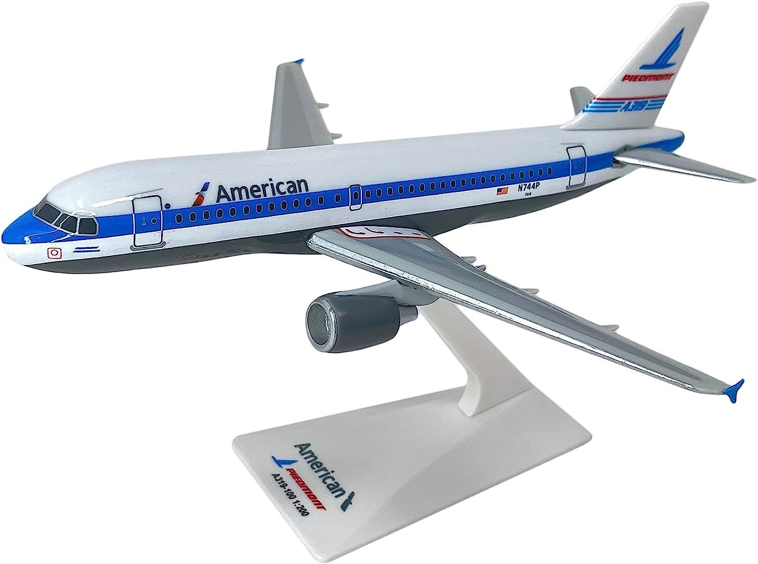 Flight Miniatures American Piedmont Airbus A319-100 Desk  1/200 Model Airplane