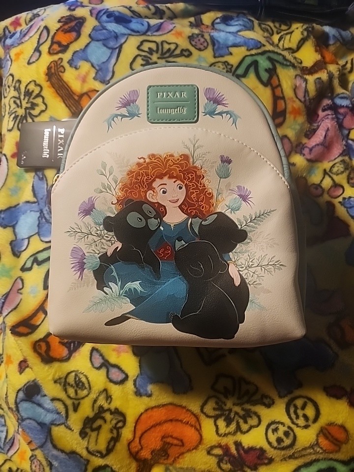 Loungefly Disney Pixar Brave Merida & Cubs Mini Backpack - NWT