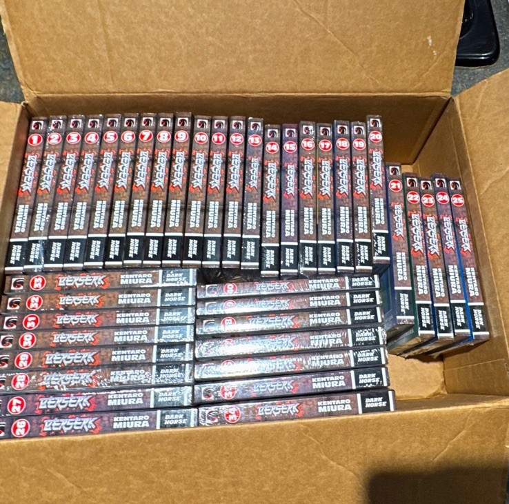 Berserk english manga, 1-40 UNOPENED