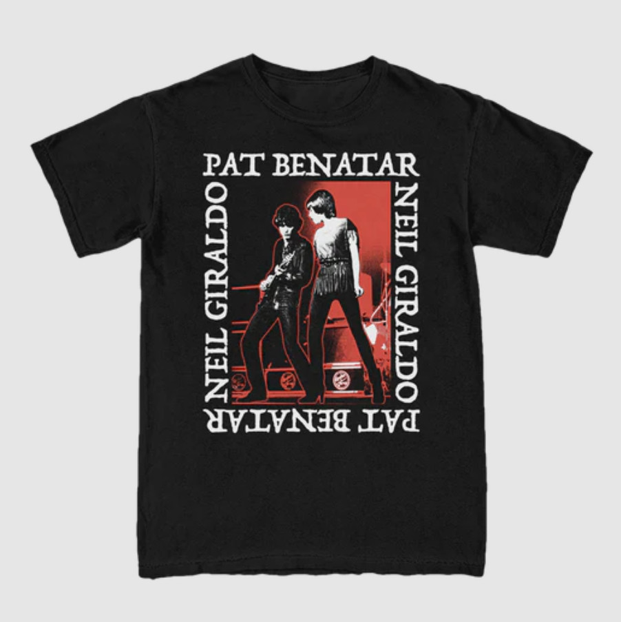 Pat Benatar and Neil Giraldo T-Shirt Men Black Unisex Unisex