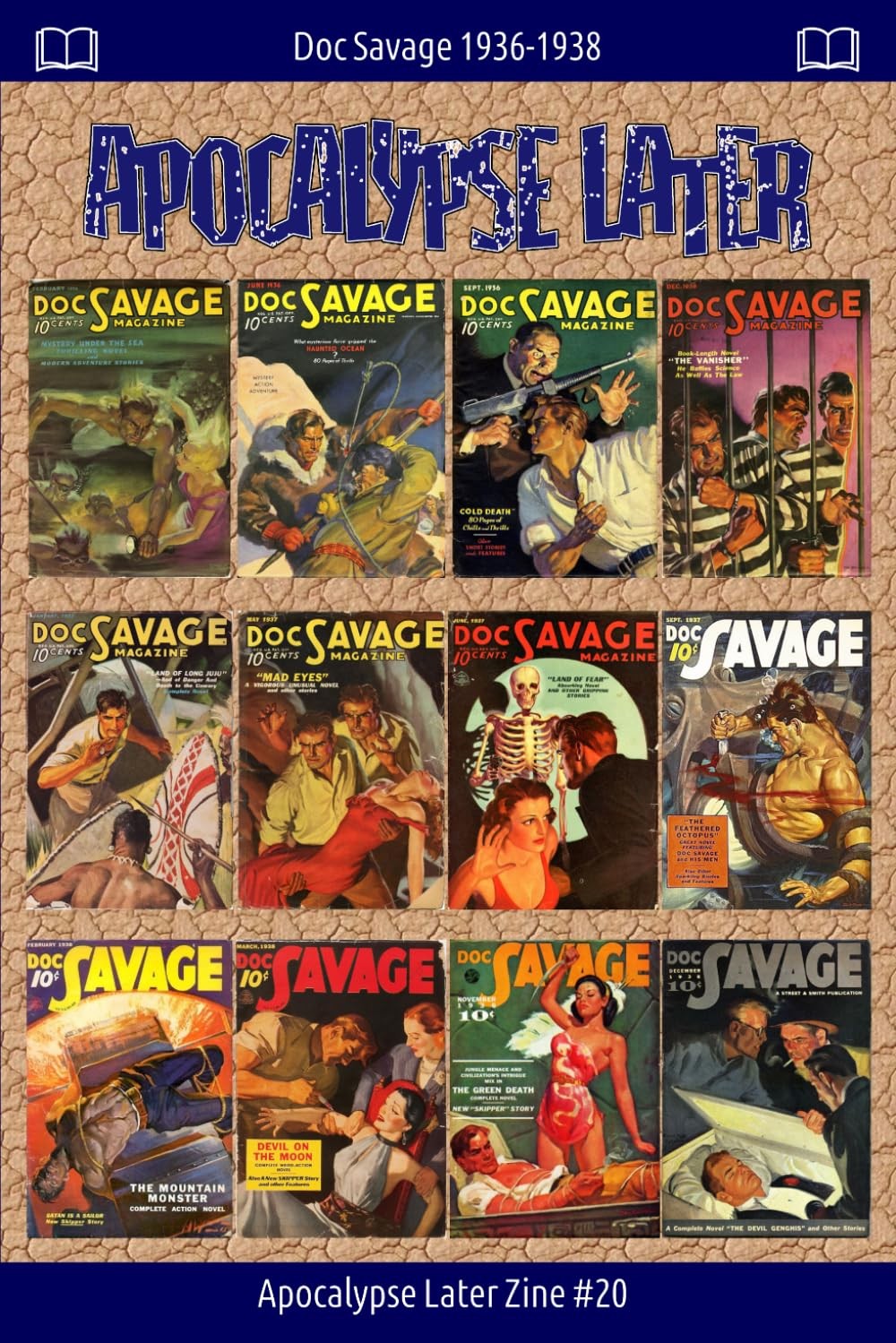 Doc Savage 1936-1938 (Apocalypse Later Zine)
