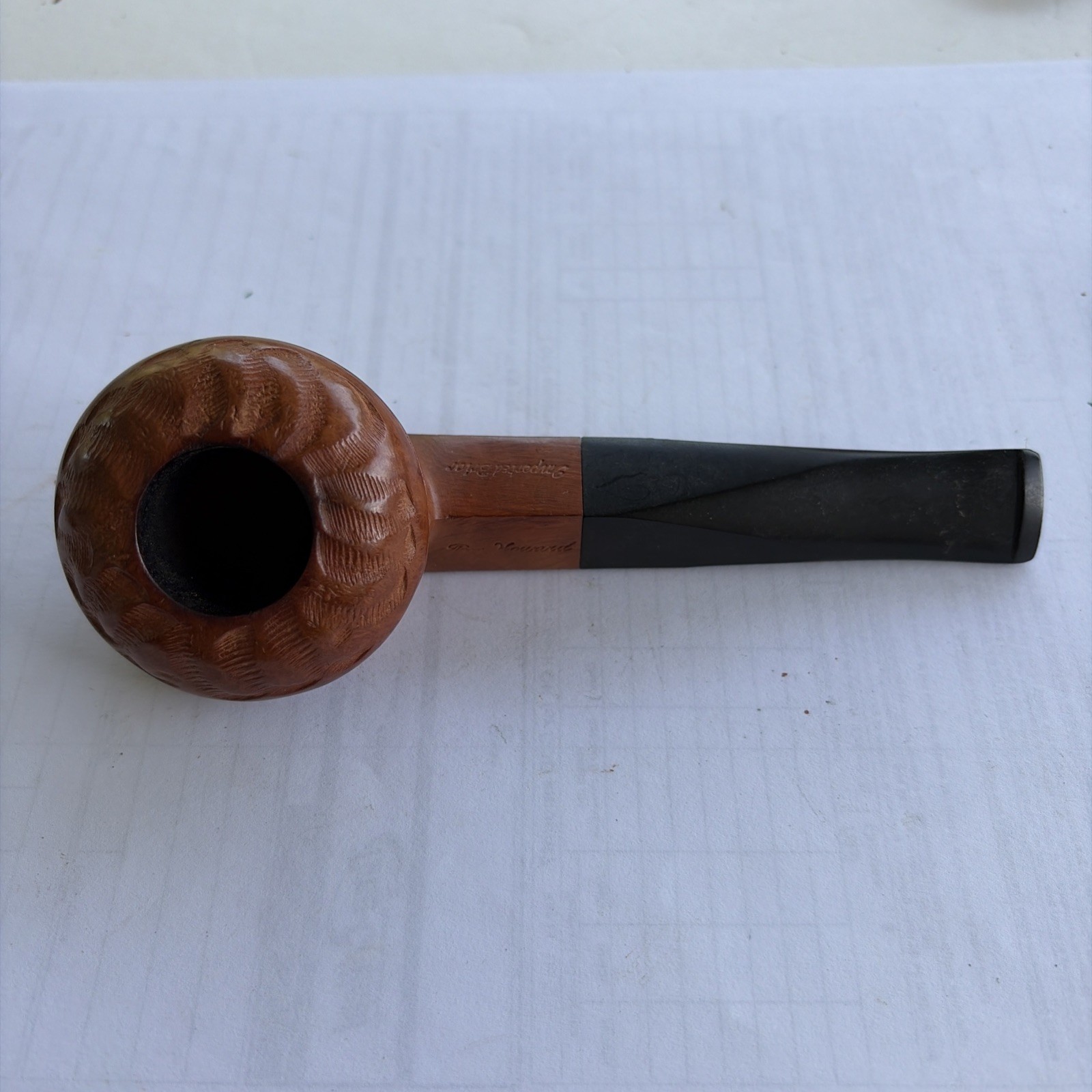 Vintage Tom Howard Imported Briar Tobacco Pipe Straight Shank Smoking Pipe