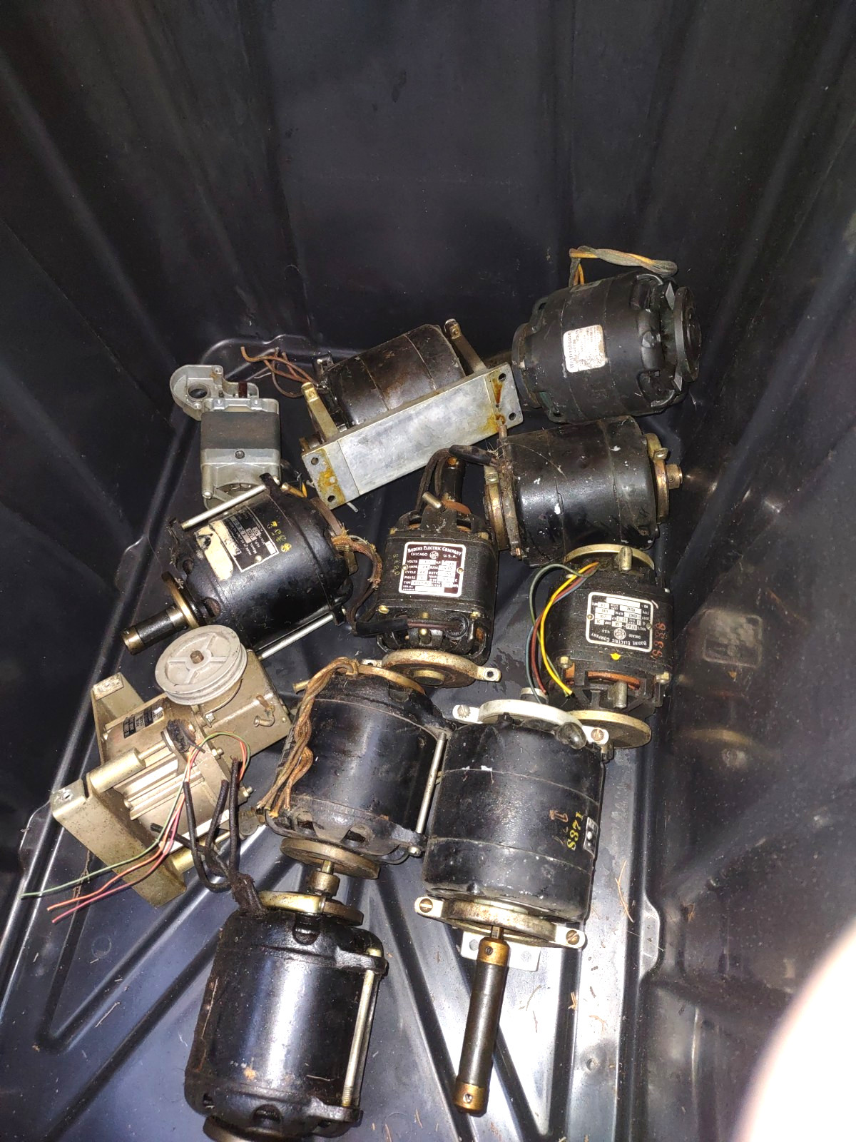 seeburg selectomatic arcade jukebox player mech motor #458