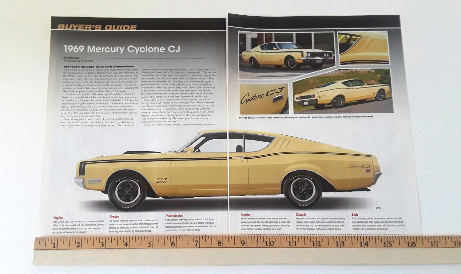1969 MERCURY CYCLONE CJ ORIGINAL 2012 ARTICLE