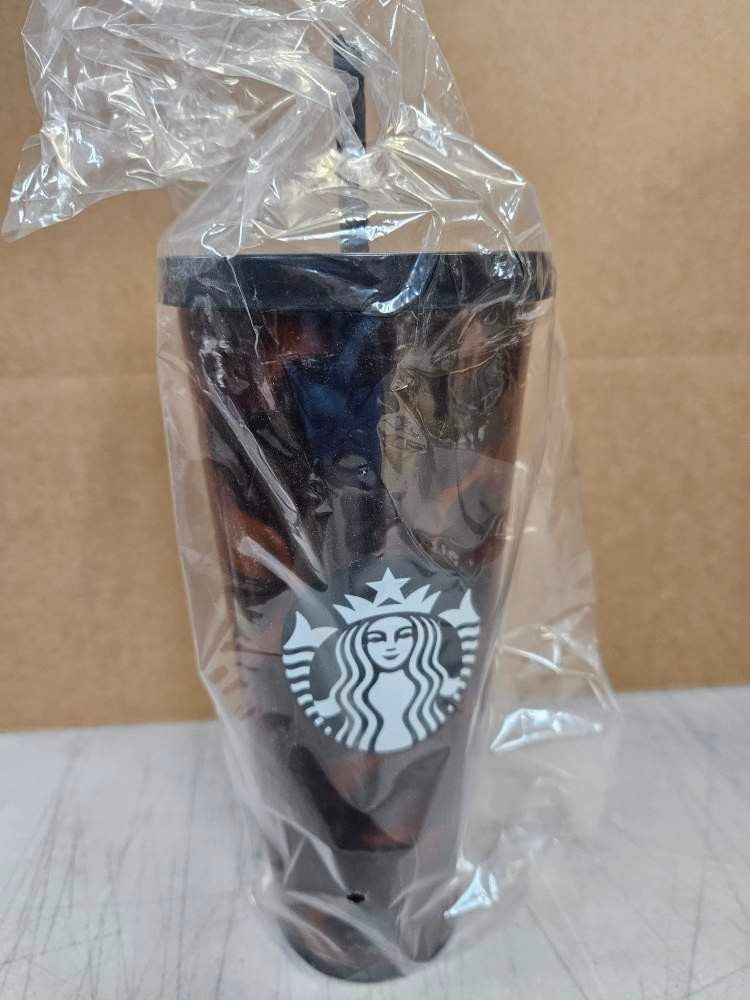 Starbucks Tumbler Venti 24 Oz.Cold Cup Tortise Shell Acrylic 2020 011099725