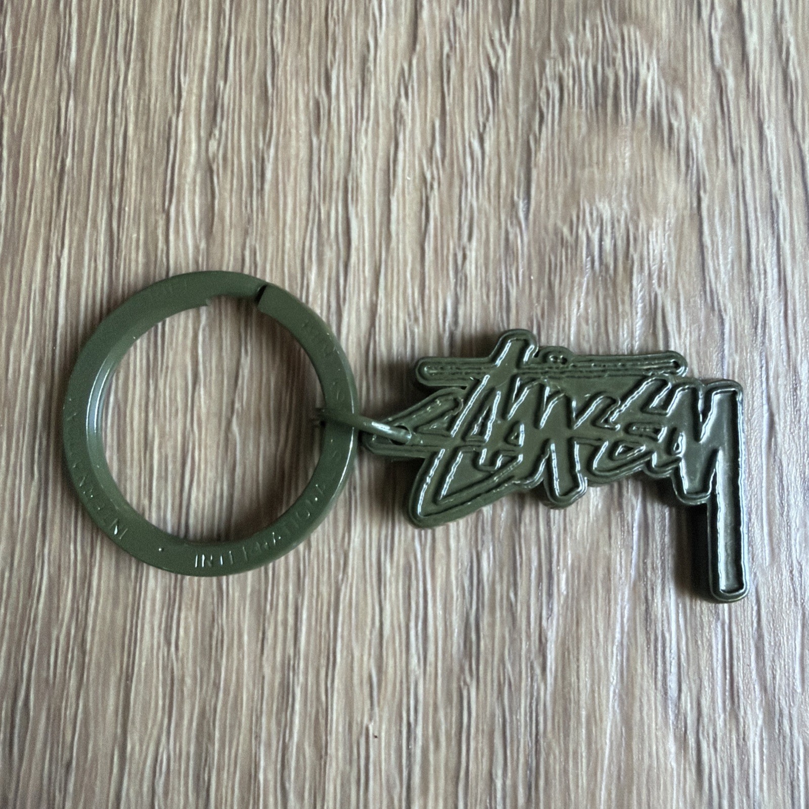 Stussy Metal Logo Keychain / Keyring
