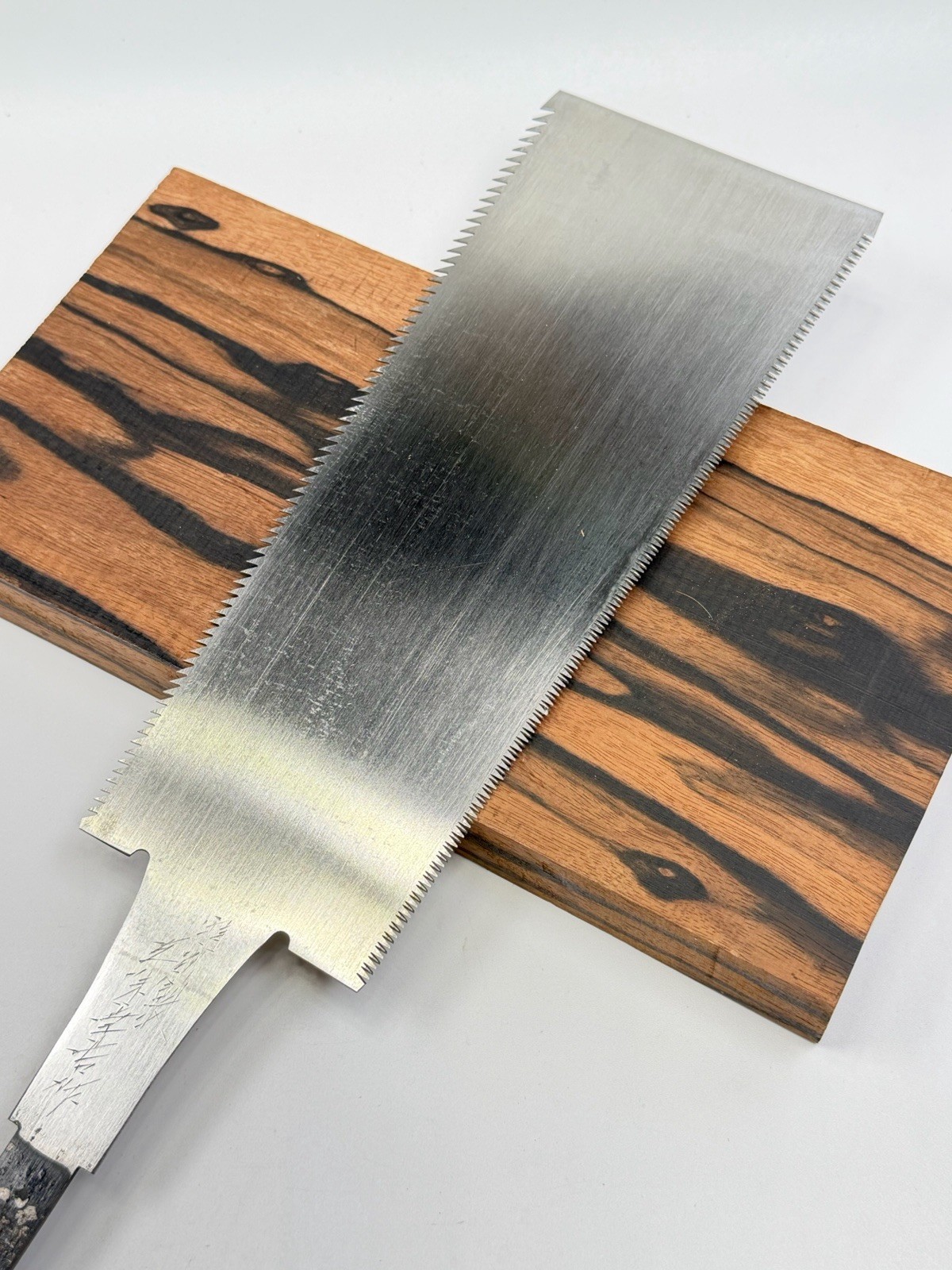 Japanese Handsaw,  210mm Ryoba Nokogiri.  Handmade.  NOS.