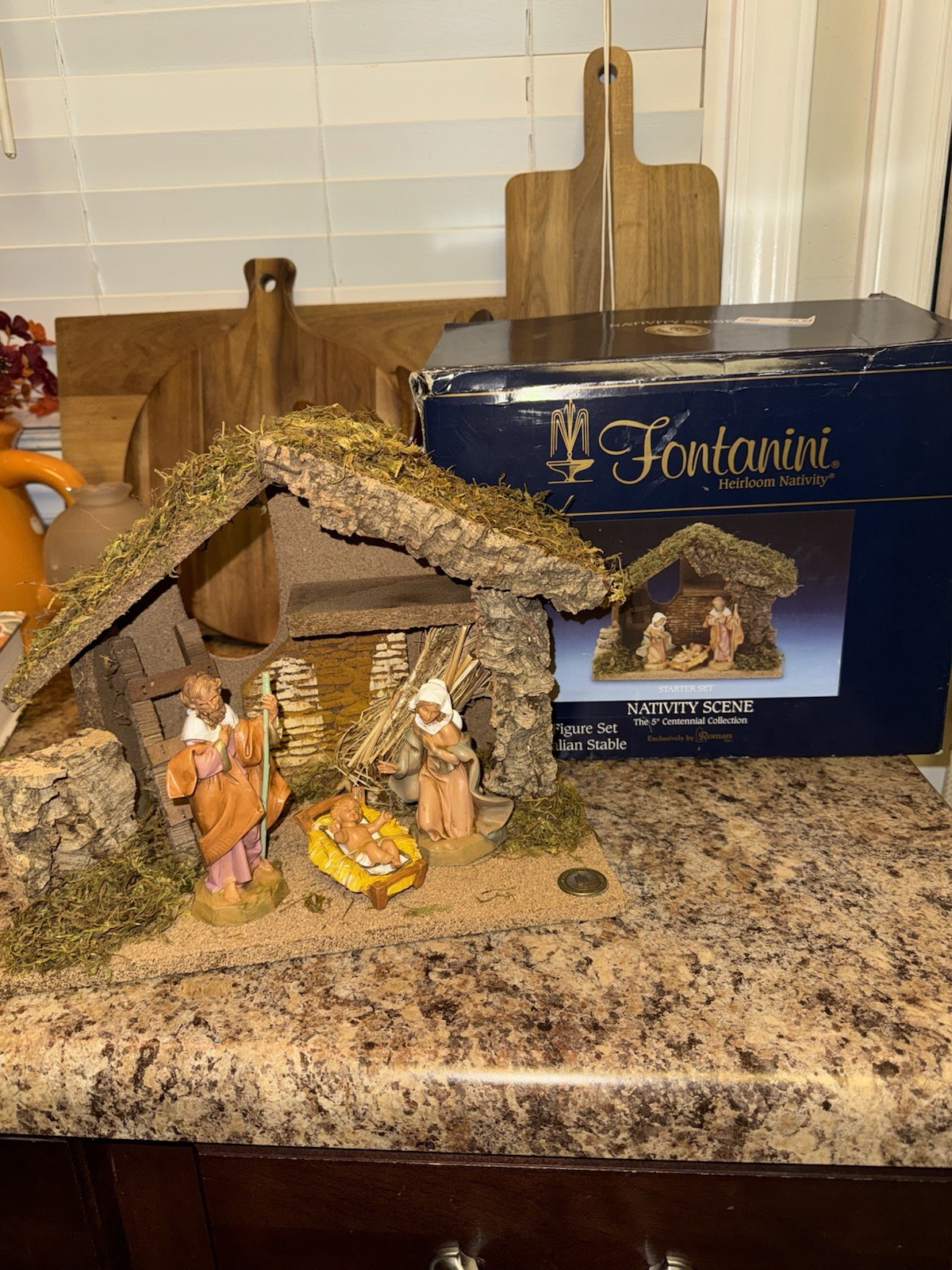 Fontanini Heirloom Nativity Collection 3 Piece Set 5”