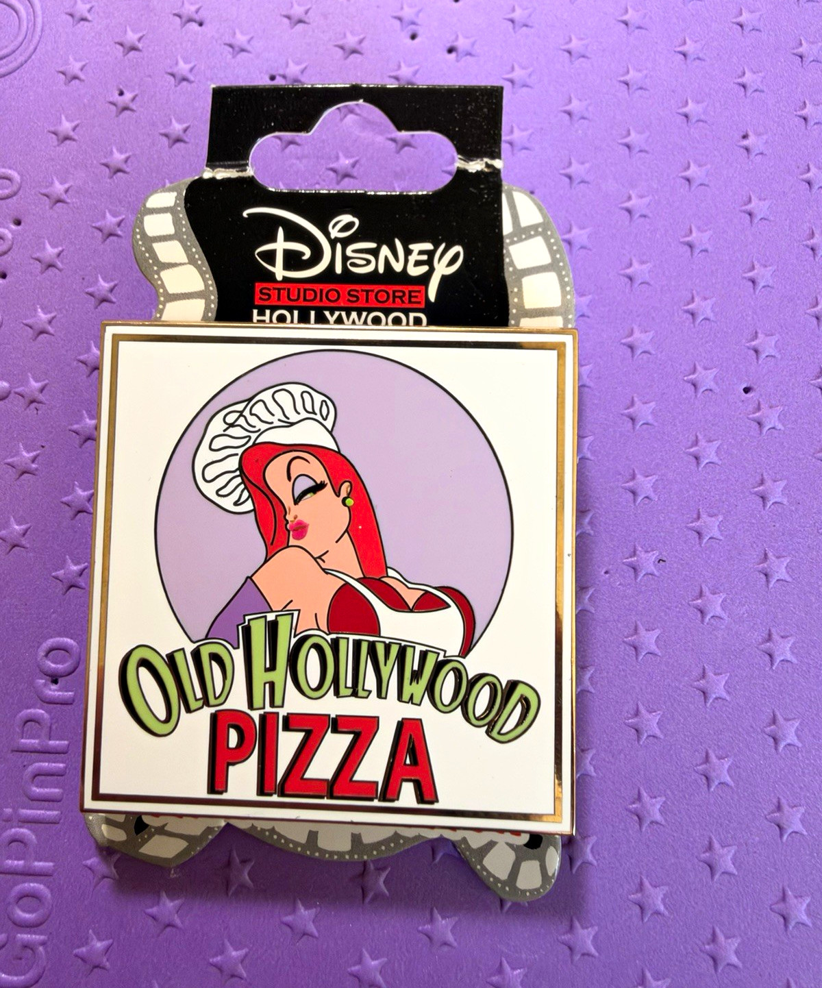 Disney LE Pin - Disney Studio Store Hollywood Old Hollywood Pizza Jessica Rabbit