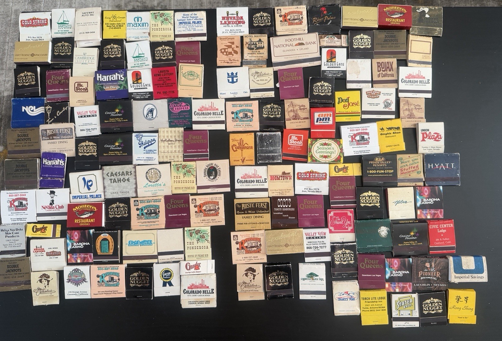 🔥Lot Of 135 Pieces Of Vintage + Modern Safety Collector Matchbooks See Pics