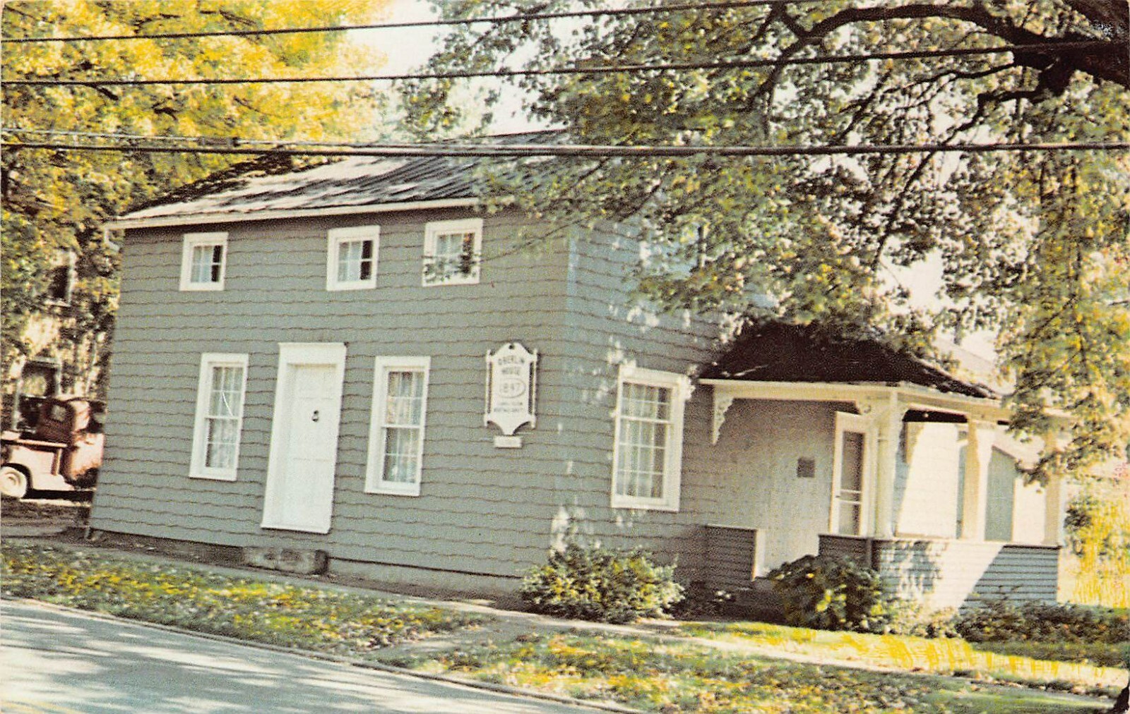 Oberlin House Canal Fulton OH Ohio Cottage Downtown Historic UNP Vtg Postcard V2