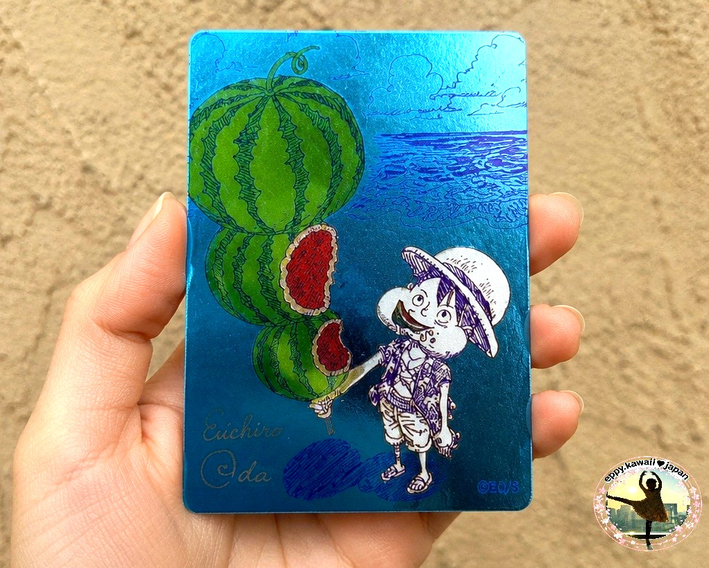ONE PIECE Natsucomi 2026 Metallic Bonus Card Luffy Official Japan Limited
