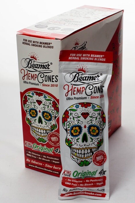 Beamer Ultra Premium Herbal Cones Original King Size Box of 15/4ct Packs 60pc