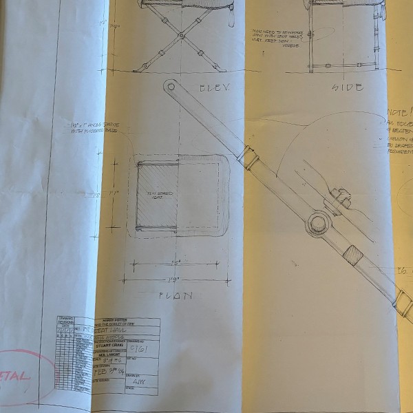Harry Potter And The Goblet of Fire Original Production Great Hall Set Design