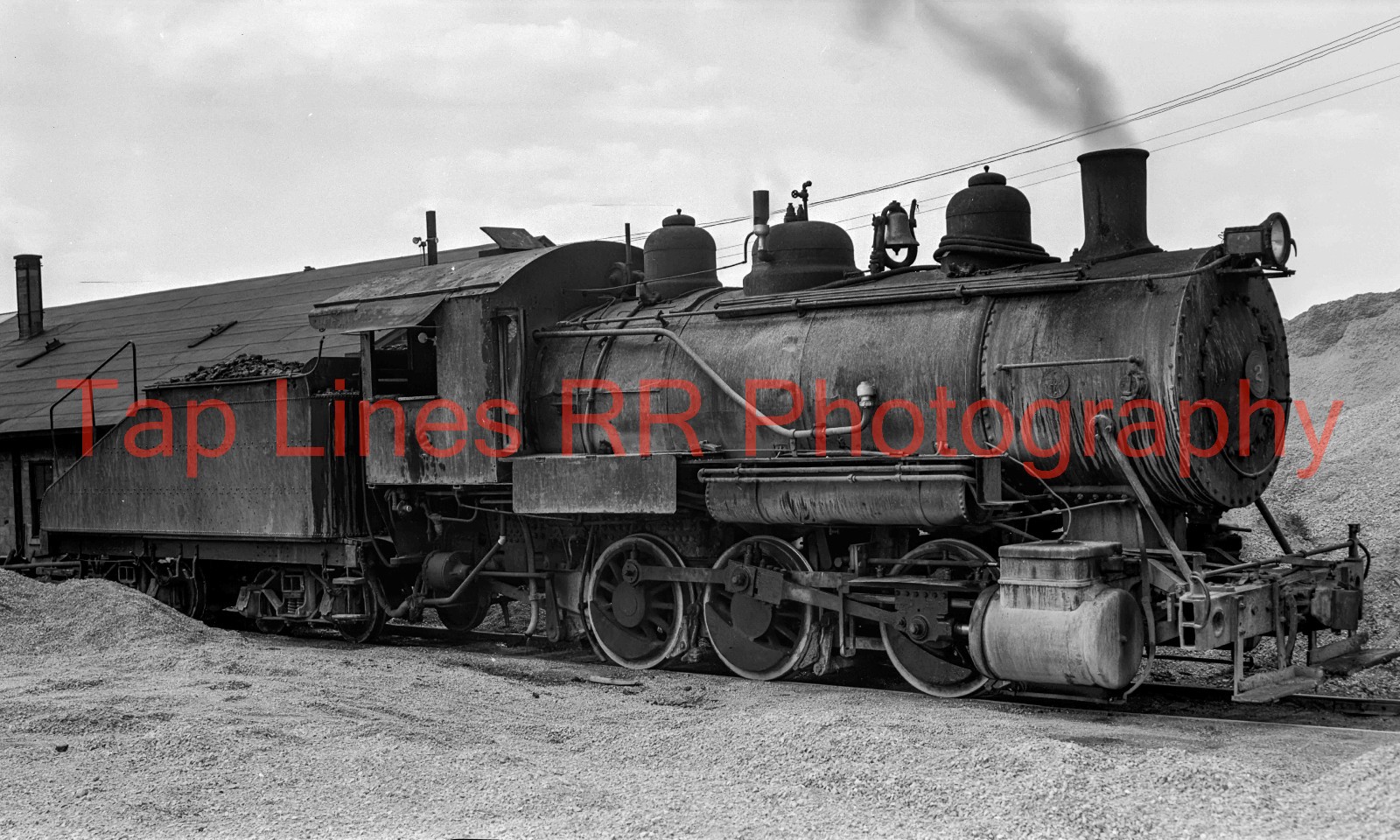 Chicago Gravel Co #2 0-6-0  Rockdale IL 4-6-1953  ex Lasalle &  NEW 8x10 PHOTO