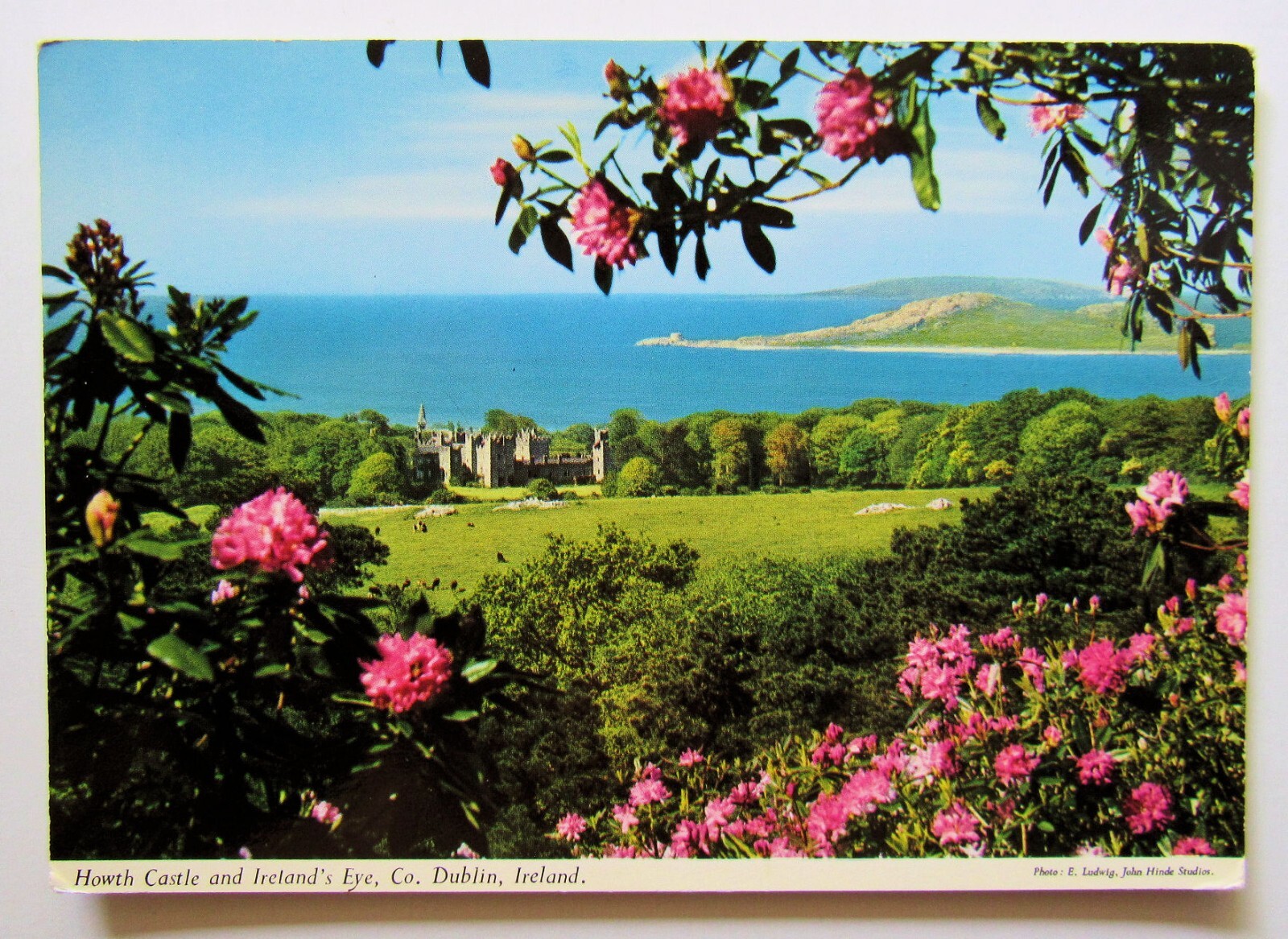Dublin Howth Castle Ireland Postcard 