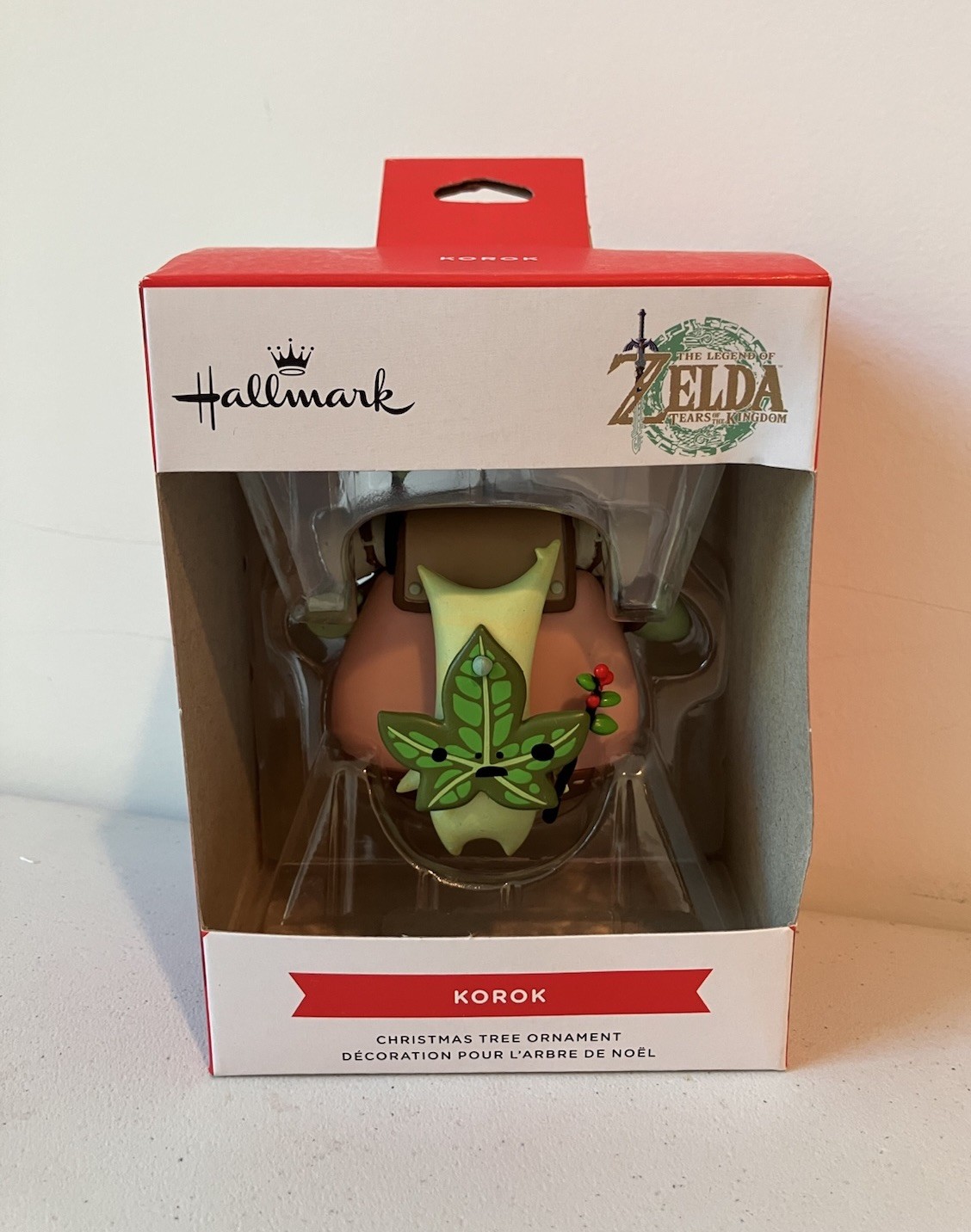 Hallmark Korok The Legend Of Zelda Christmas Tree Ornament 2026 Red Box New