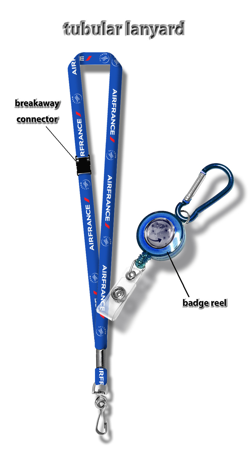 Air France Skyteam (Tubular Lanyard)