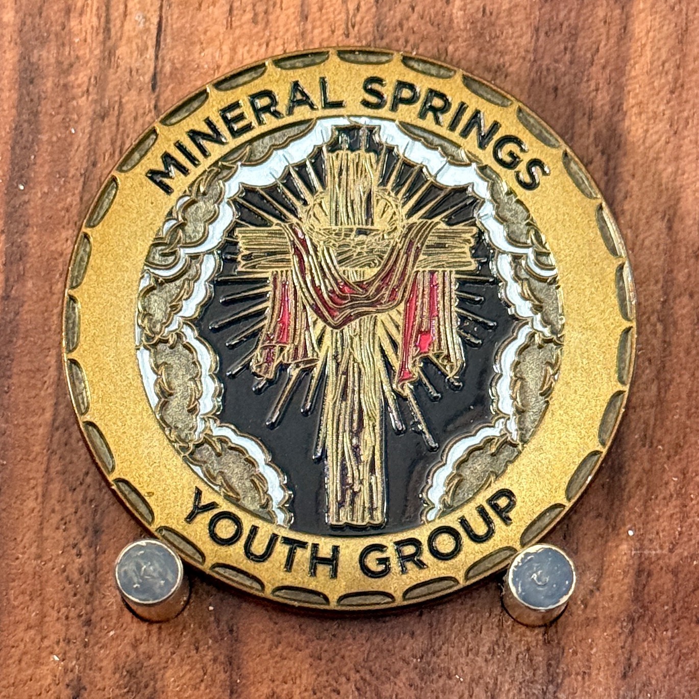Mineral Springs Youth Group NC Christian Cross Religious Challenge Coin  M#16