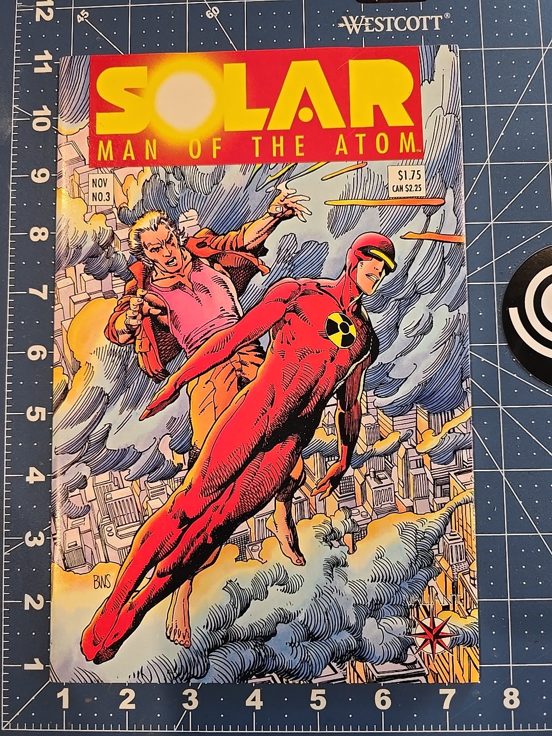 💥SOLAR MAN OF THE ATOM #3 VARIANT 1991 1st APP TOYO HARADA 