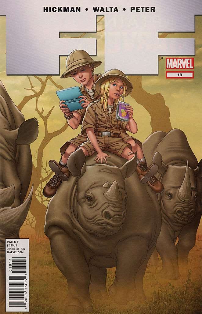 FF #19 VF; Marvel | Hickman Fantastic Four - w/Bag+Board