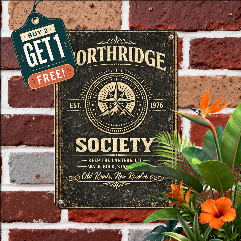 Supernatural Hunters Vintage Tin Sign Weatherproof Mystery Room Wall Decor