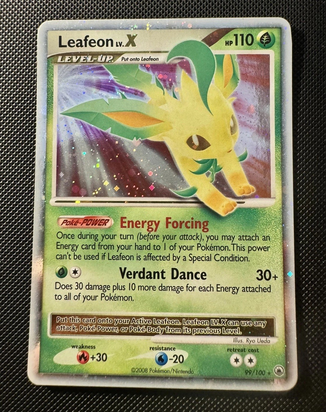 Leafeon LV.X 99/100 Majestic Dawn Holo NM- / LP