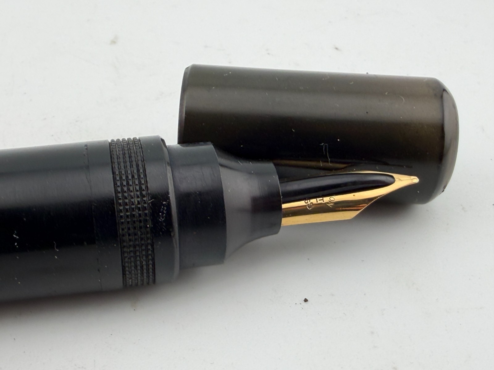Very Rare Massive Oversized Ormiston & Glass The Teddy No5 Fountain Pen 14ct Nib